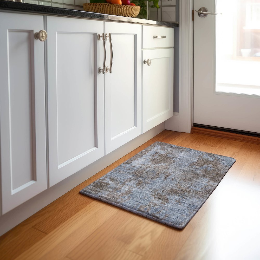 Premium Machine Washable Mayfield Brown 1'8" x 2'6" Rug