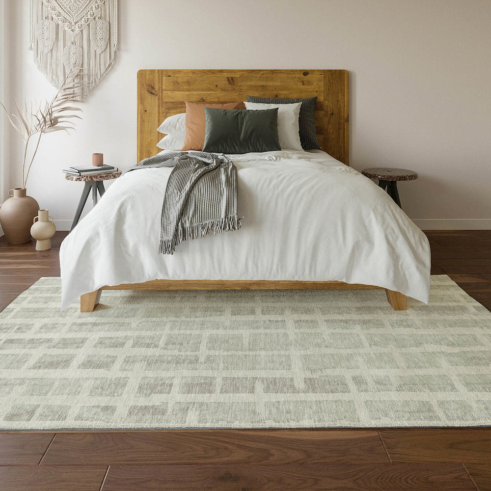 Premium Machine Washable Mayfield AMF872 Ivory 2'6" x 3'10" Rug