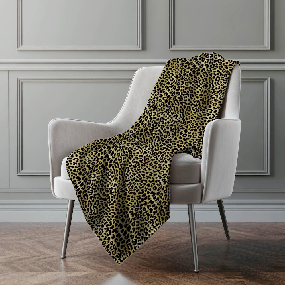 Premium Machine Washable ASB43 Gilded 50" x 70" Sherpa Throw Blanket