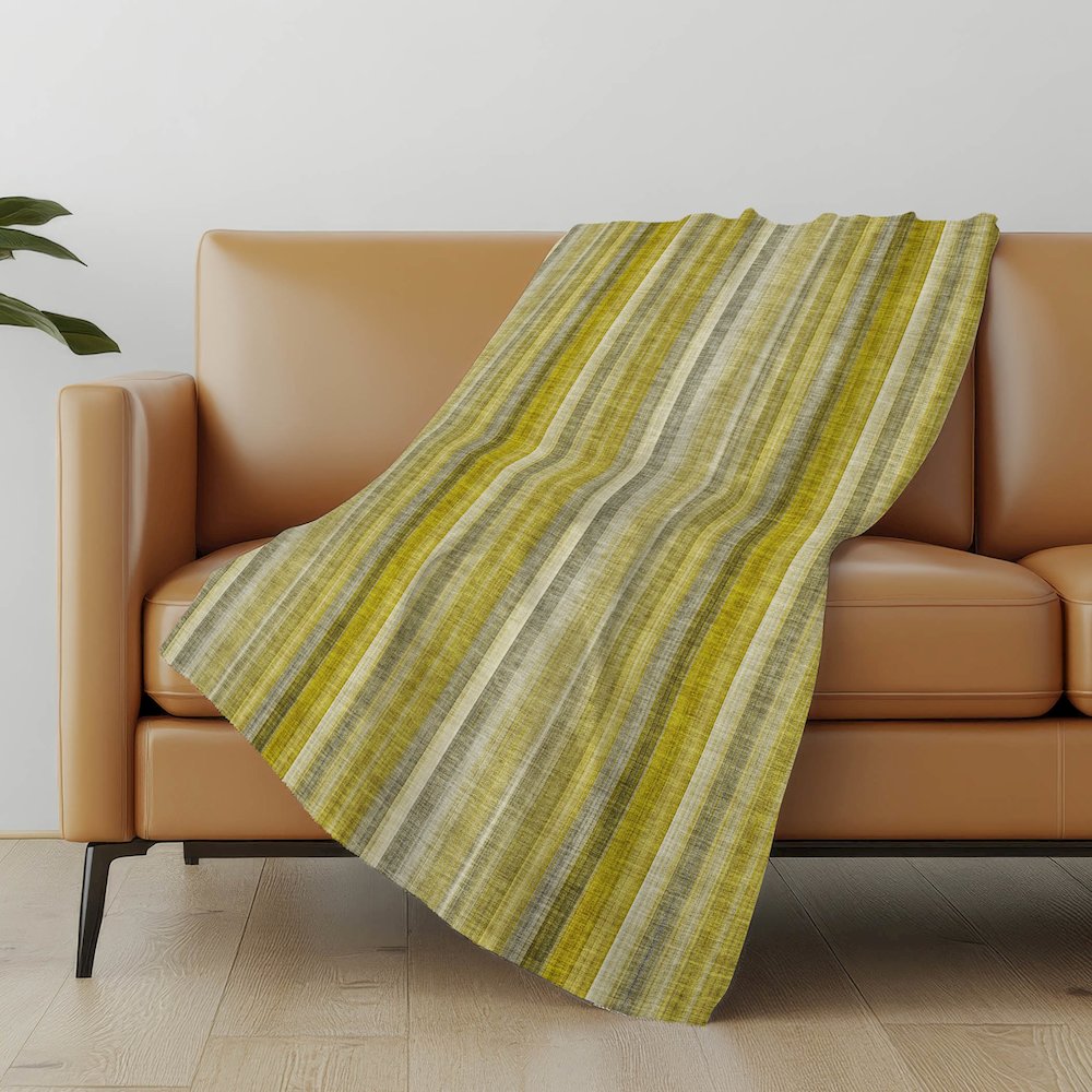 Premium Machine Washable ASB543 Gold 50" x 70" Sherpa Throw Blanket
