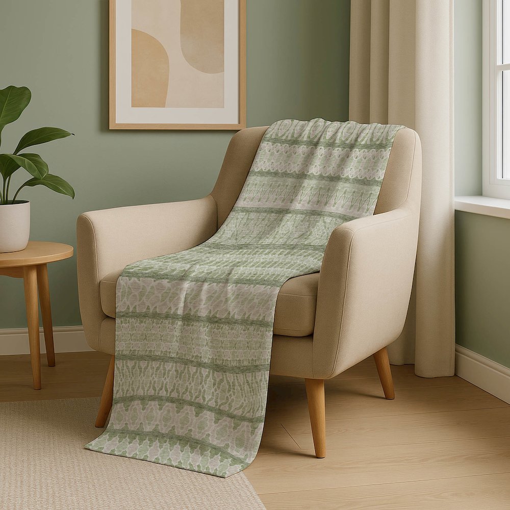 Premium Machine Washable ASB726 Aloe 50" x 70" Sherpa Throw Blanket