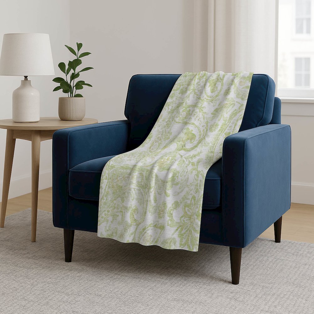 Premium Machine Washable ASB835 Sage 50" x 70" Sherpa Throw Blanket