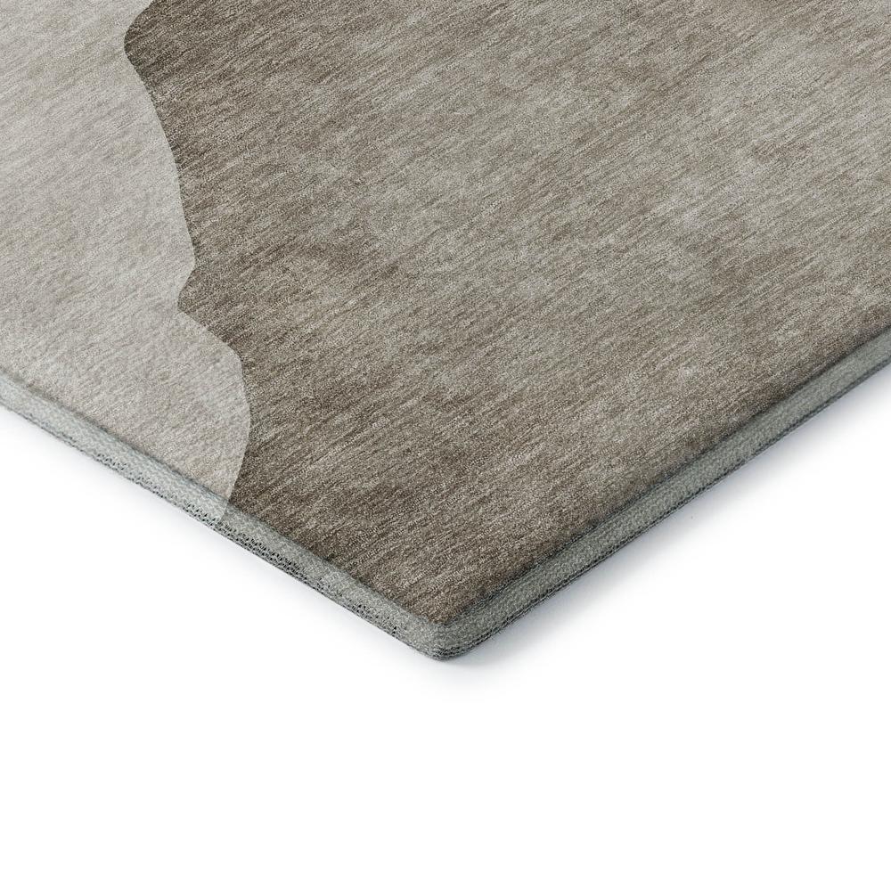 Luxury Washable Odyssey OY17 Taupe 10' x 14' Rug