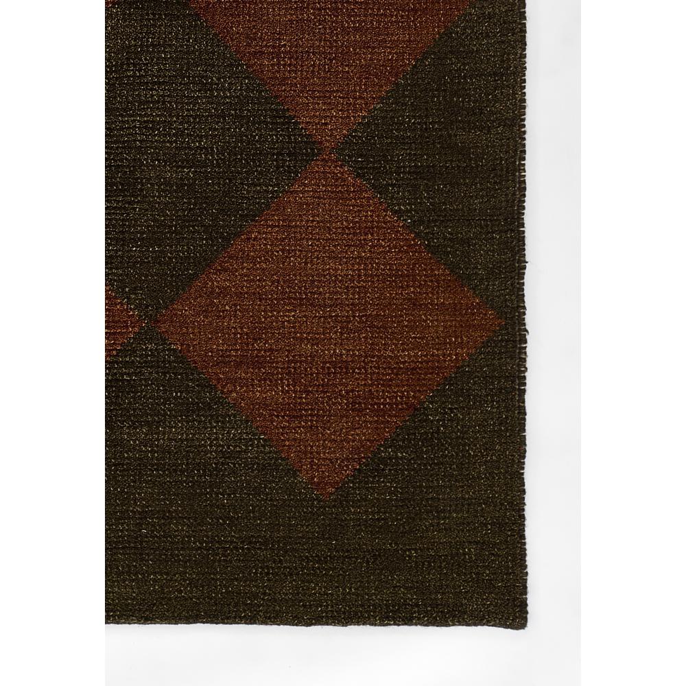 Contemporary Rectangle Area Rug, Copper, 5' X 8'