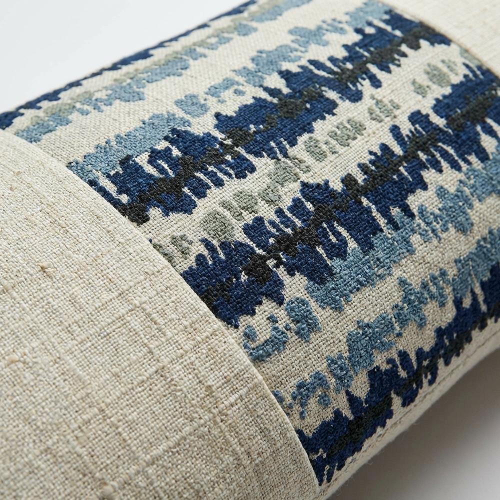 Blue My Mind Antigua 13" x 24" Pieced Oblong Pillow, Set of 2 - Navy