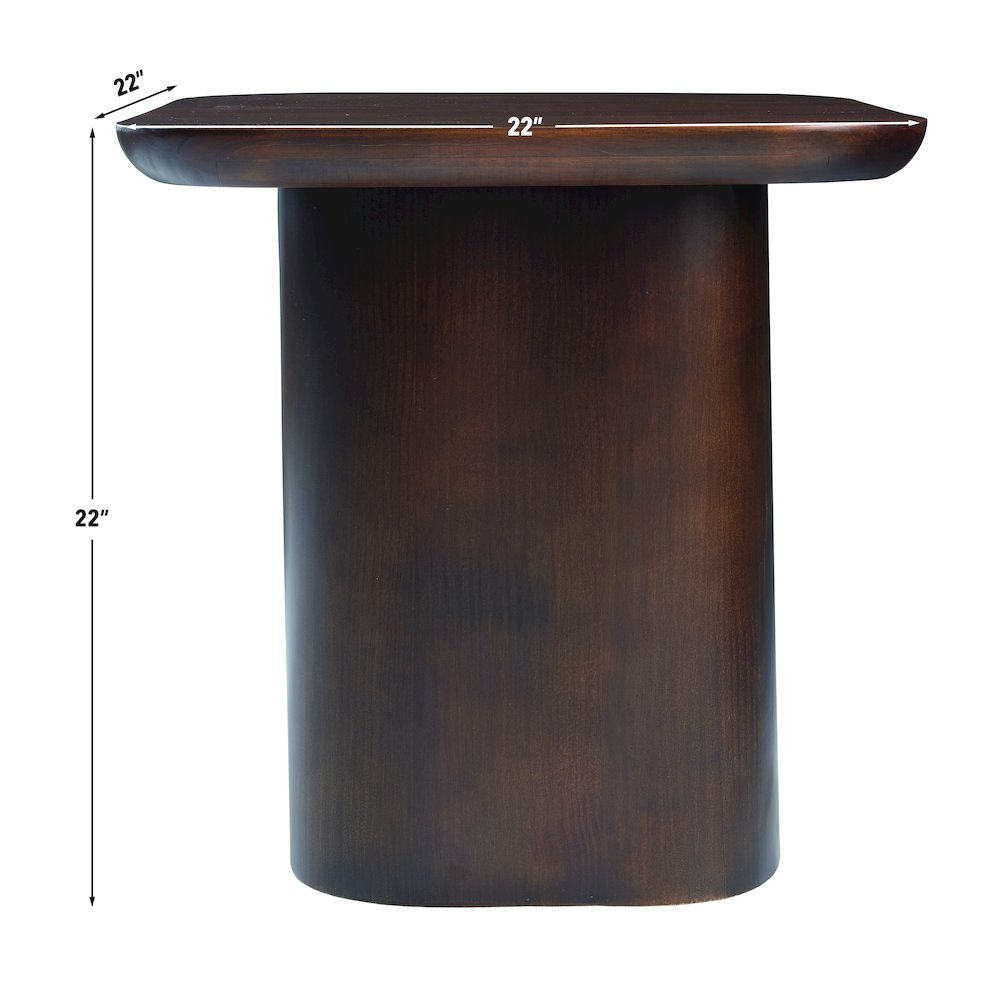Hunter 22″ Solid Wood End Table