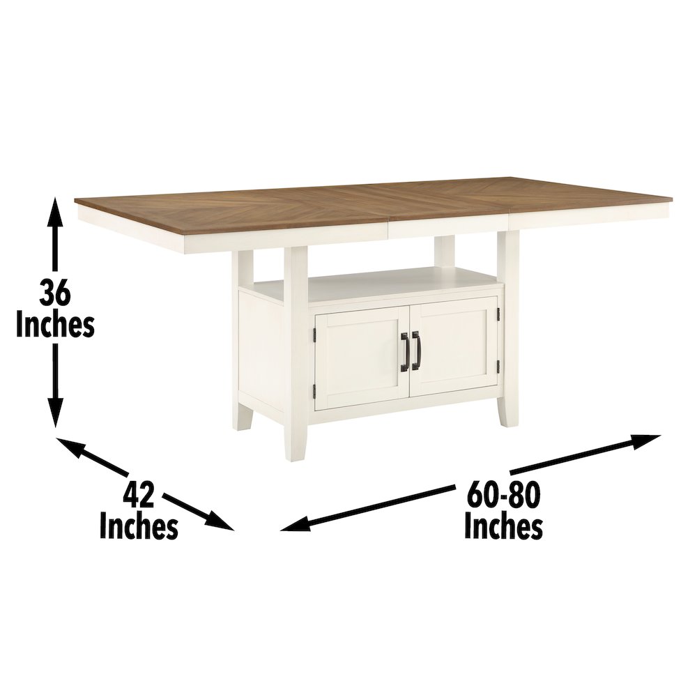 Hyland Brown Dining 6pc Set