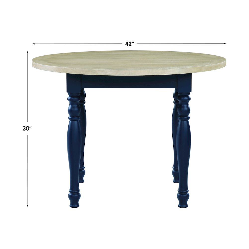 Darcy Blue Round Table