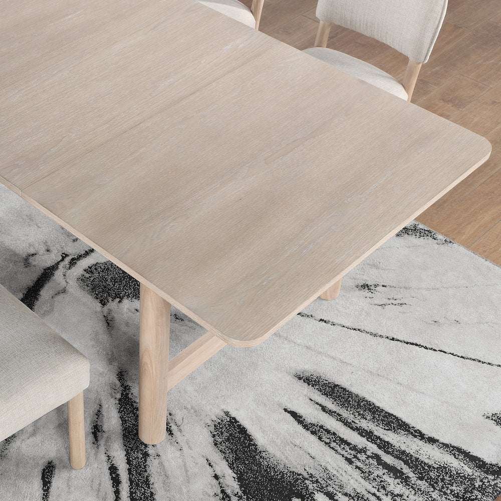 Gabby 60-78 inch Dining Table w/ 18-inch leaf