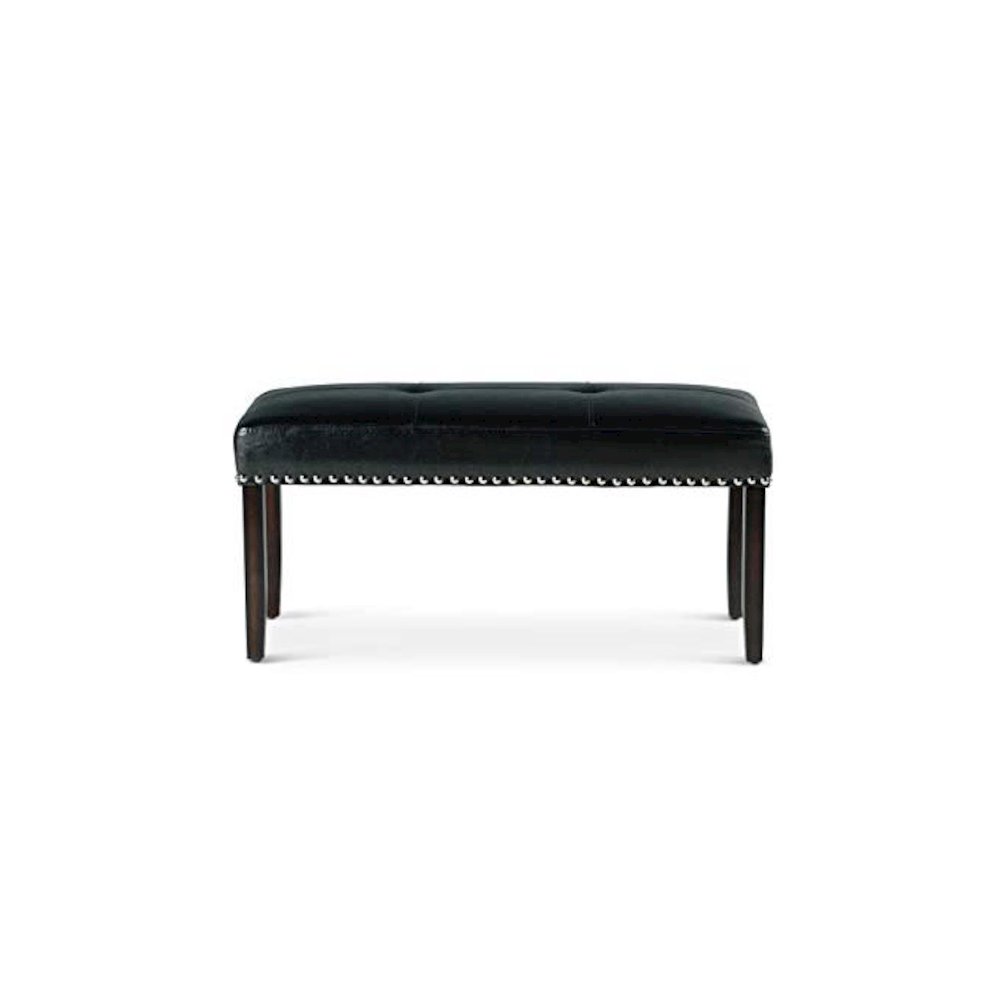 Westby Black PU Dining Bench w/