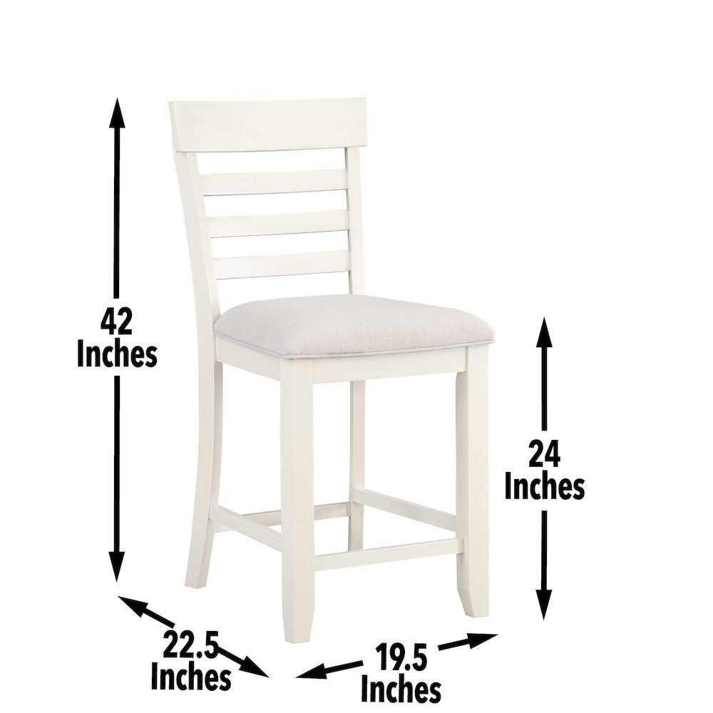 Hyland Brown Dining 7pc Set