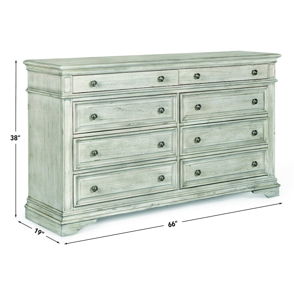 Highland Park Dresser Cathedral White