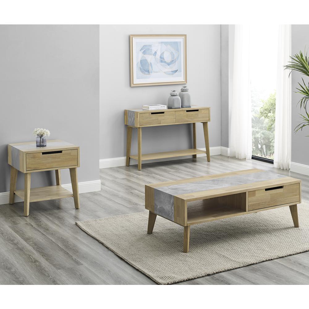 Calgary Sintered Stone Sofa Table