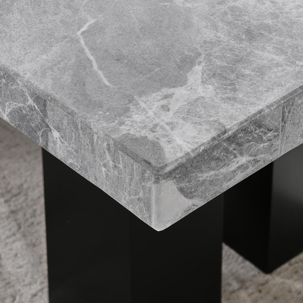 Camila Rectangle Dining Table-Gray