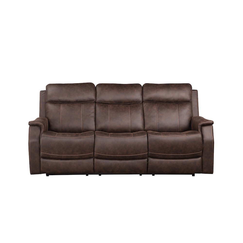 Valencia Dual Power Reclining Sofa - Walnut