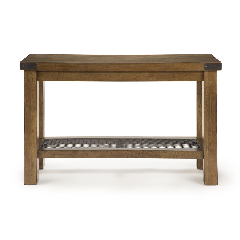 Sofa Table, Distressed Oak
