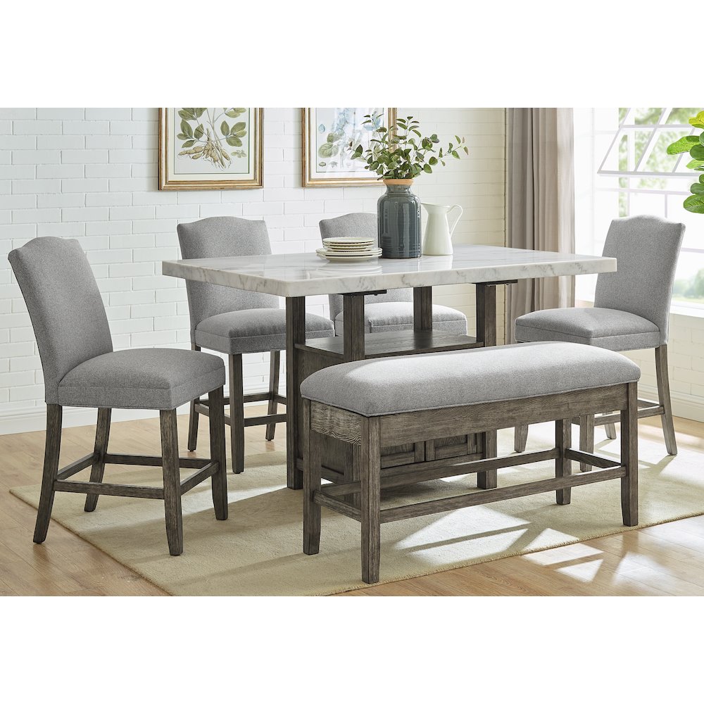 Grayson 5pc Counter Height Set
