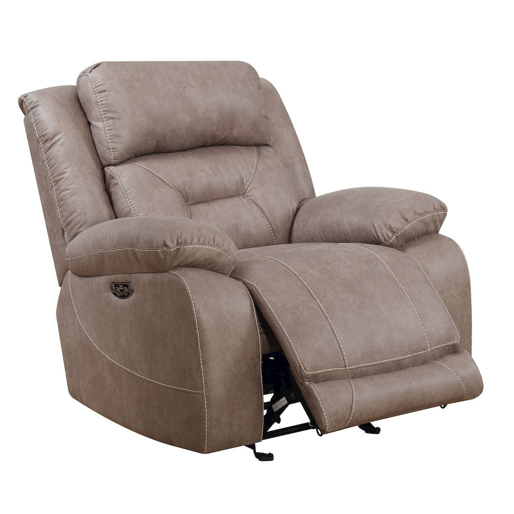 Aria Power Glider Recliner - Desert Sand