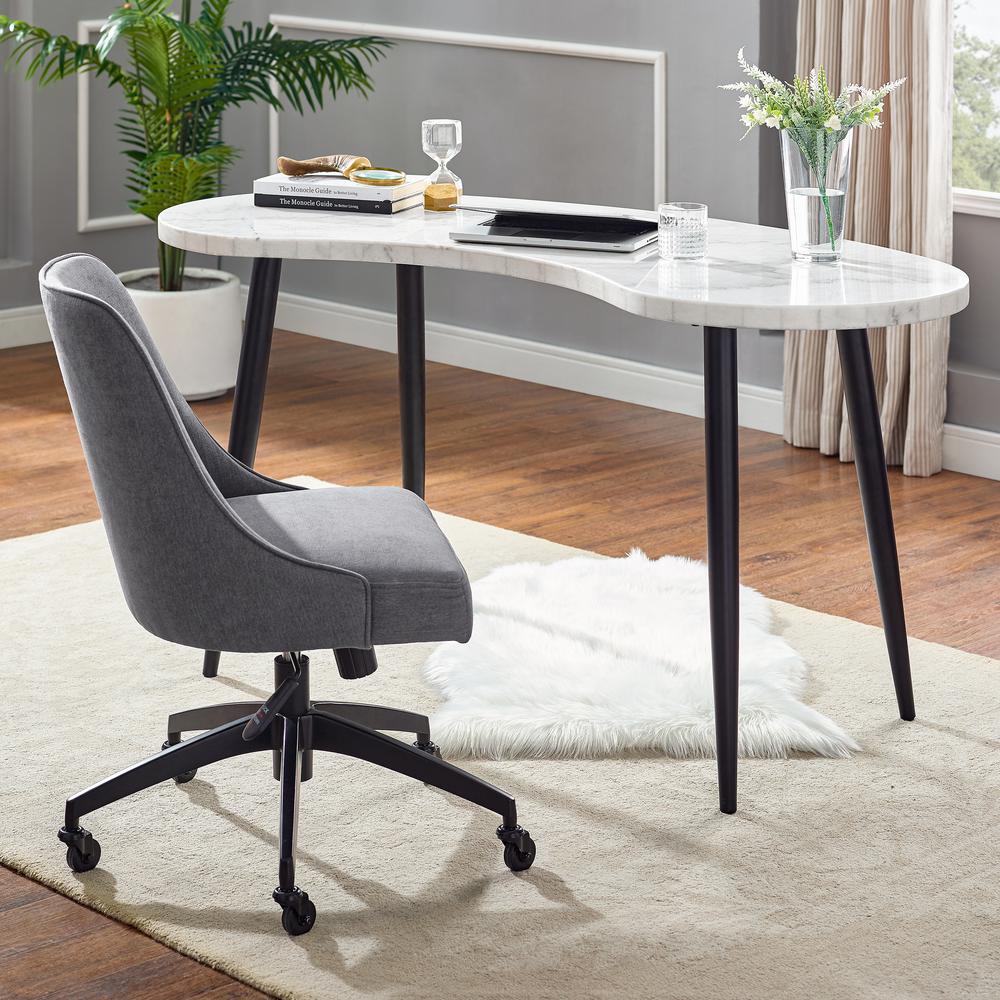 Kinsley Swivel Upholstered Desk