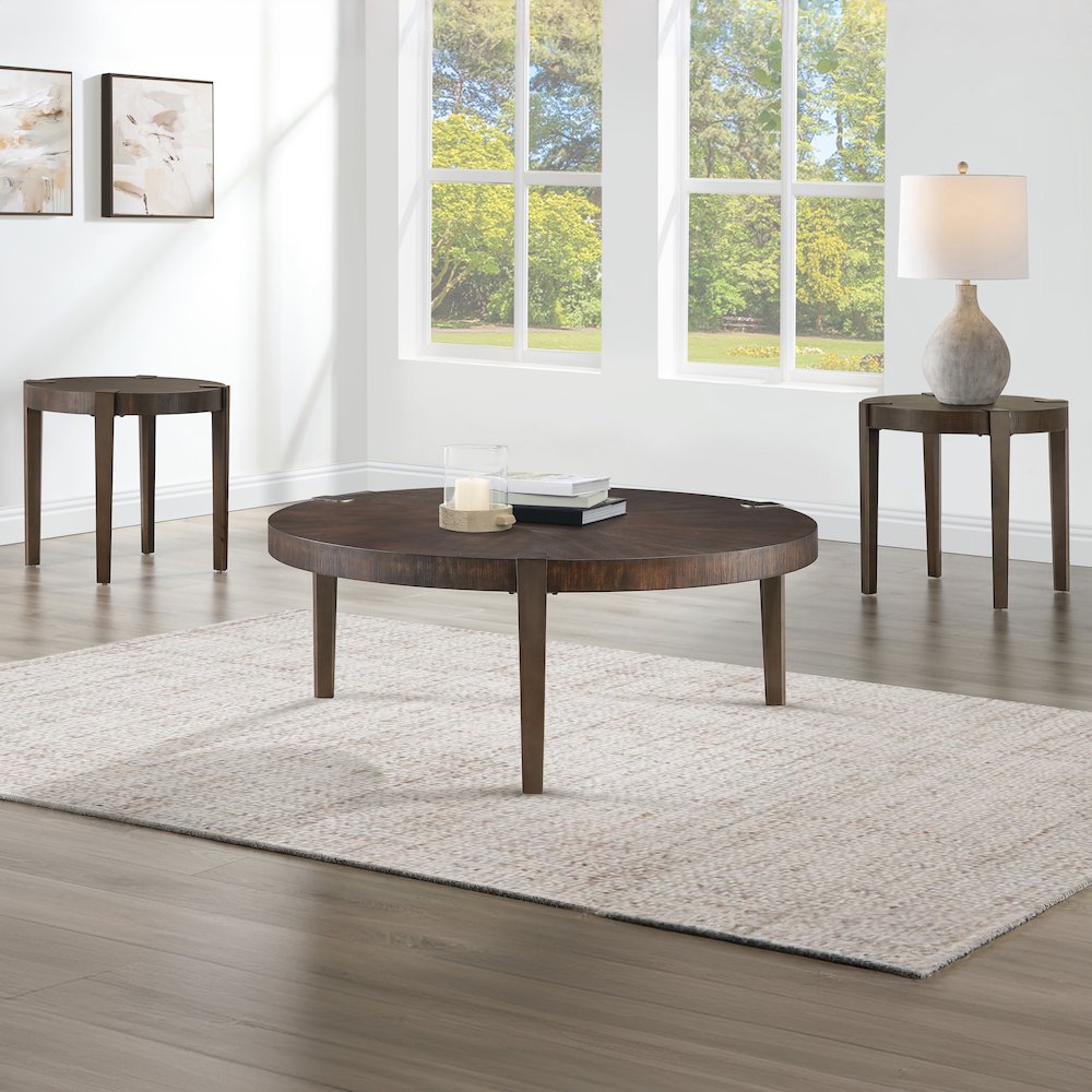 Gracie End Table, Brown