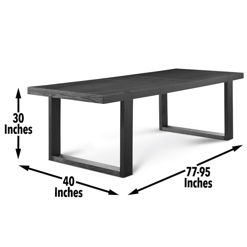 Yves Black Dining Table