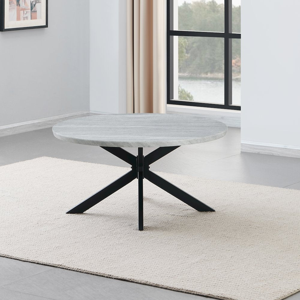 Keyla 3-Piece Faux-Marble Occasional Set