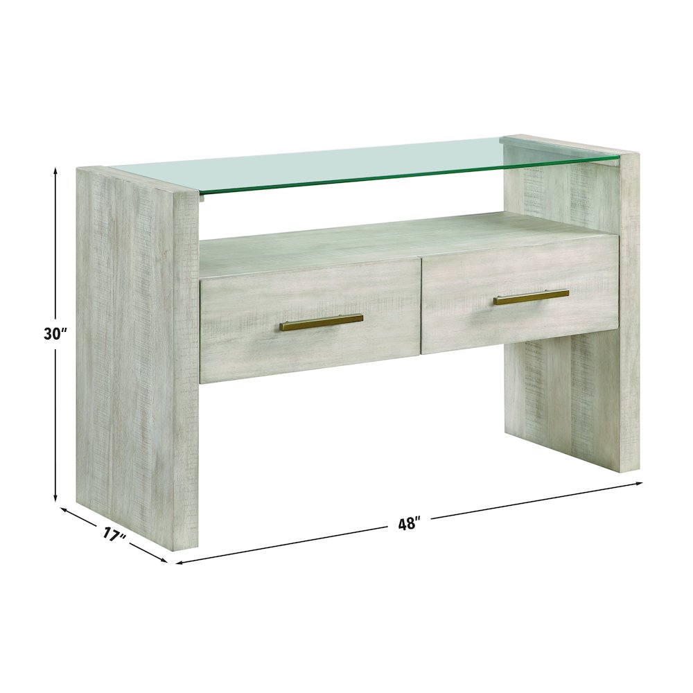 Garland Blonde Sofa Table