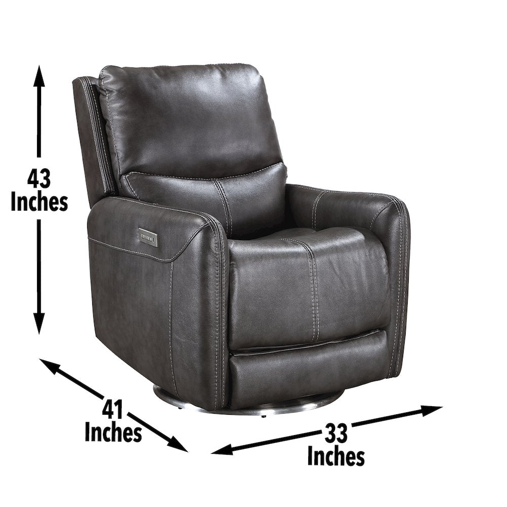 Athens Swivel Power Recliner