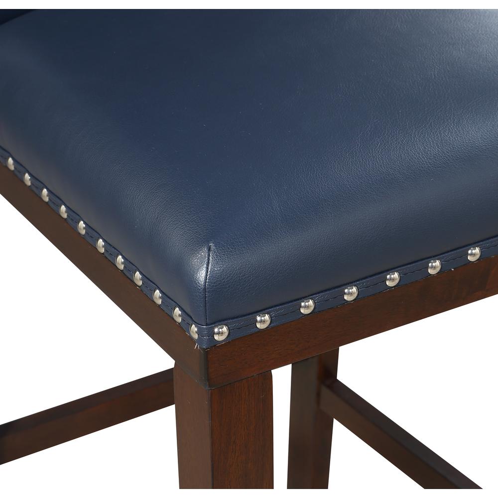Tiffany Navy KD Counter Stool - set of 2