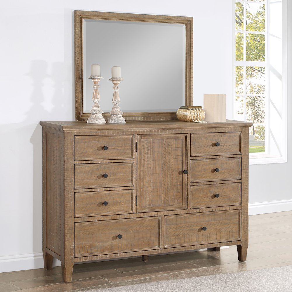 Riverdale Dresser and Mirror Set