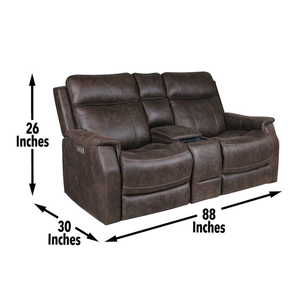 Valencia 3 Piece Dual Power Rec