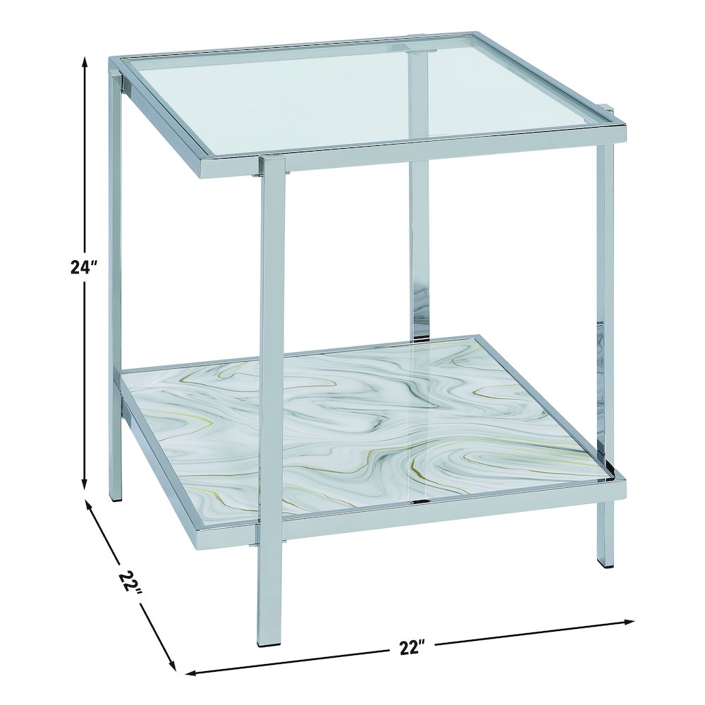 Mika Square End Table