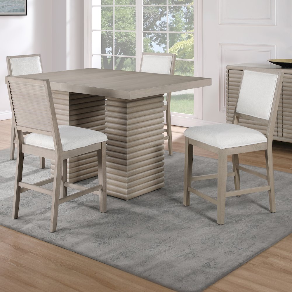 Lily 5-Piece Counter Dining Set