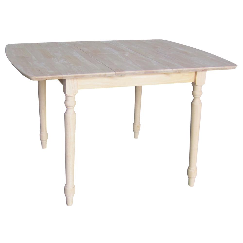 Table With Butterfly Extension, Unfinished