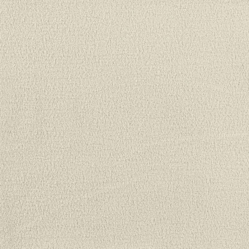 Cream, Teddy Fabric, Pleated Back Side Chair With Silver Base, Set Of Two