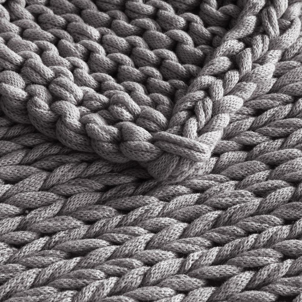 Cozy Chunky Handmade Knit Throw, Belen Kox