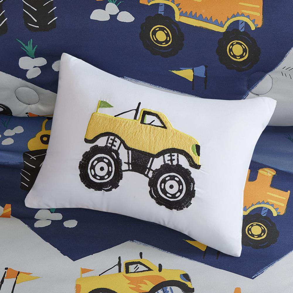 Nash Monster Truck Comforter Set, Belen Kox