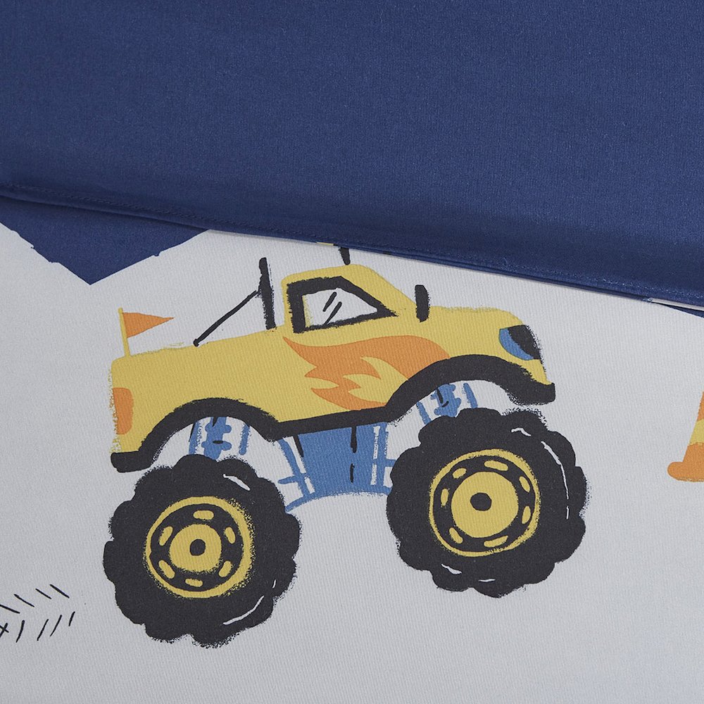 Nash Monster Truck Comforter Set, Belen Kox