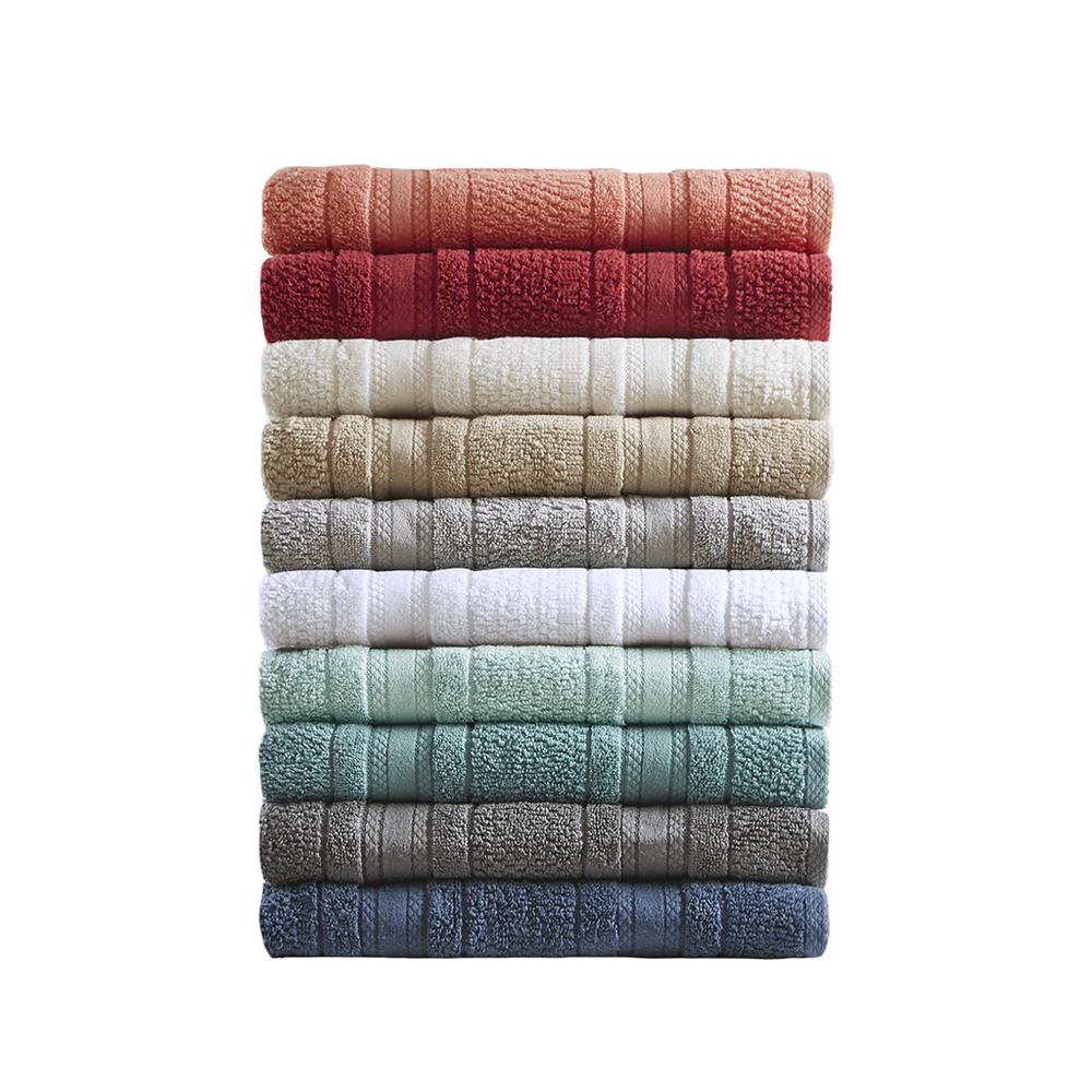 Luxe Teal Cotton 6-Piece Towel Set, Belen Kox