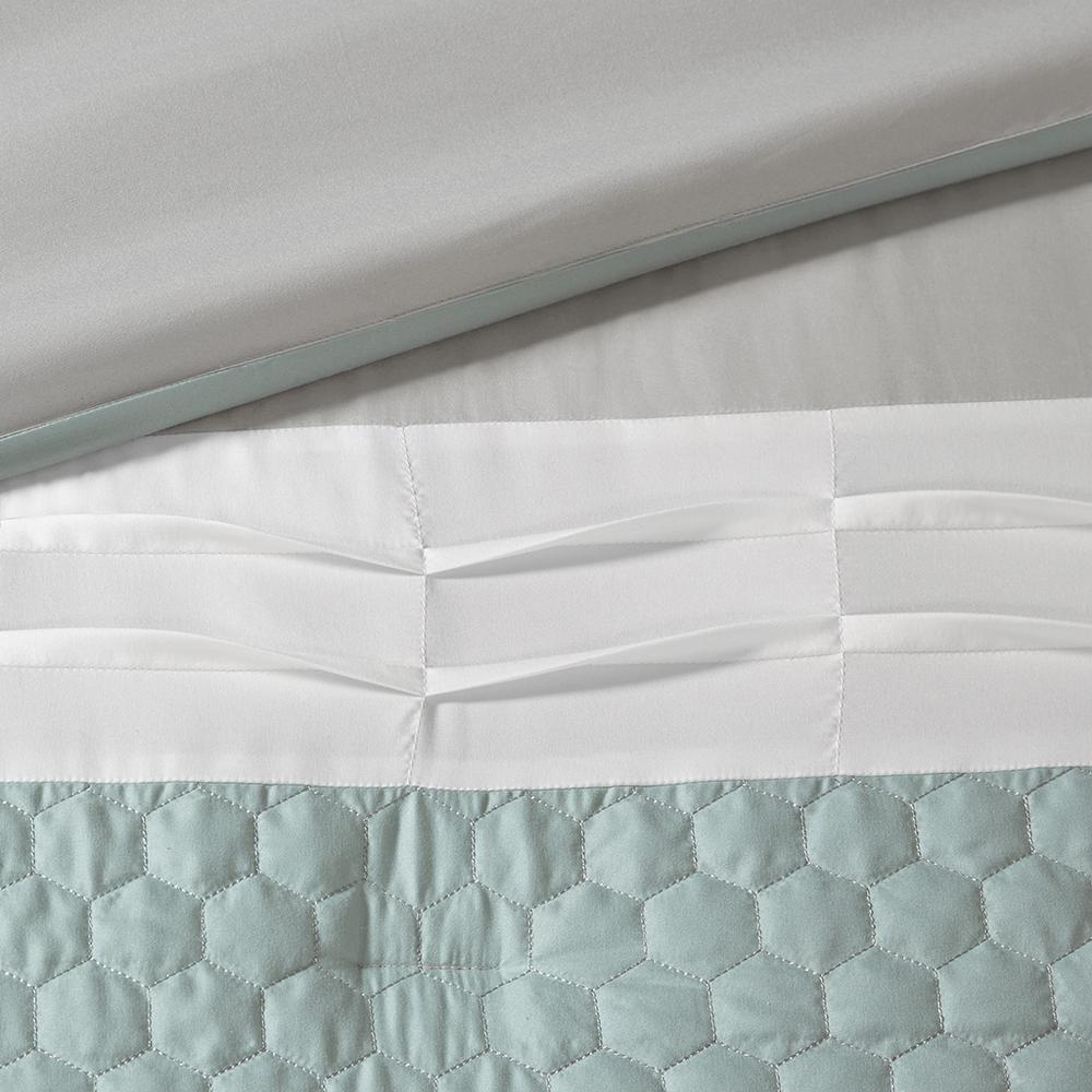 Tinsley Pintuck Pieced Comforter Set, Belen Kox