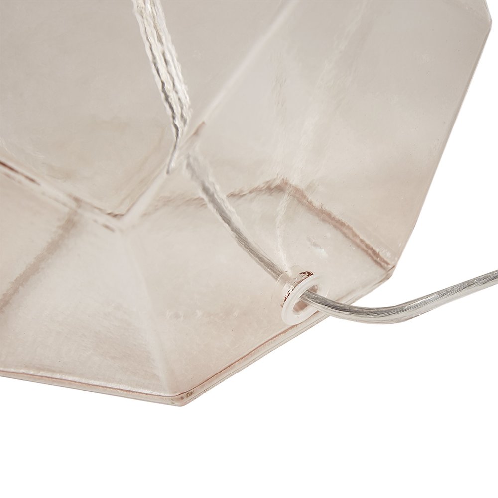 Rosaline Blush Glass Table Lamp, Belen Kox