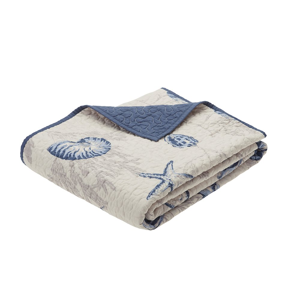 Coastal Breeze Oversized Quilted Throw, Belen Kox