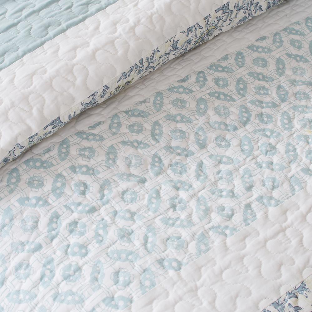 Dawn 6 Piece Cottage Percale Coverlet Set, Belen Kox
