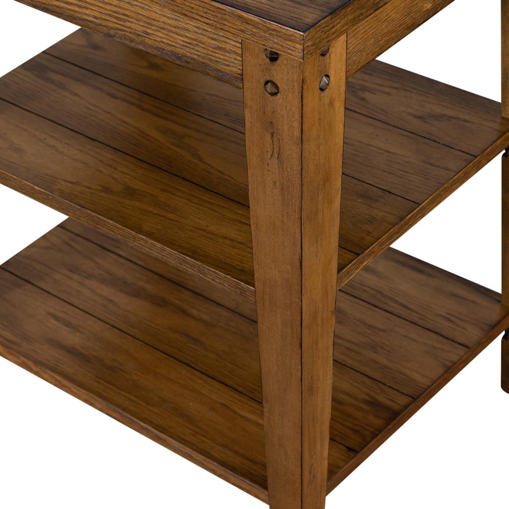 Lake House Tiered Table in Oak