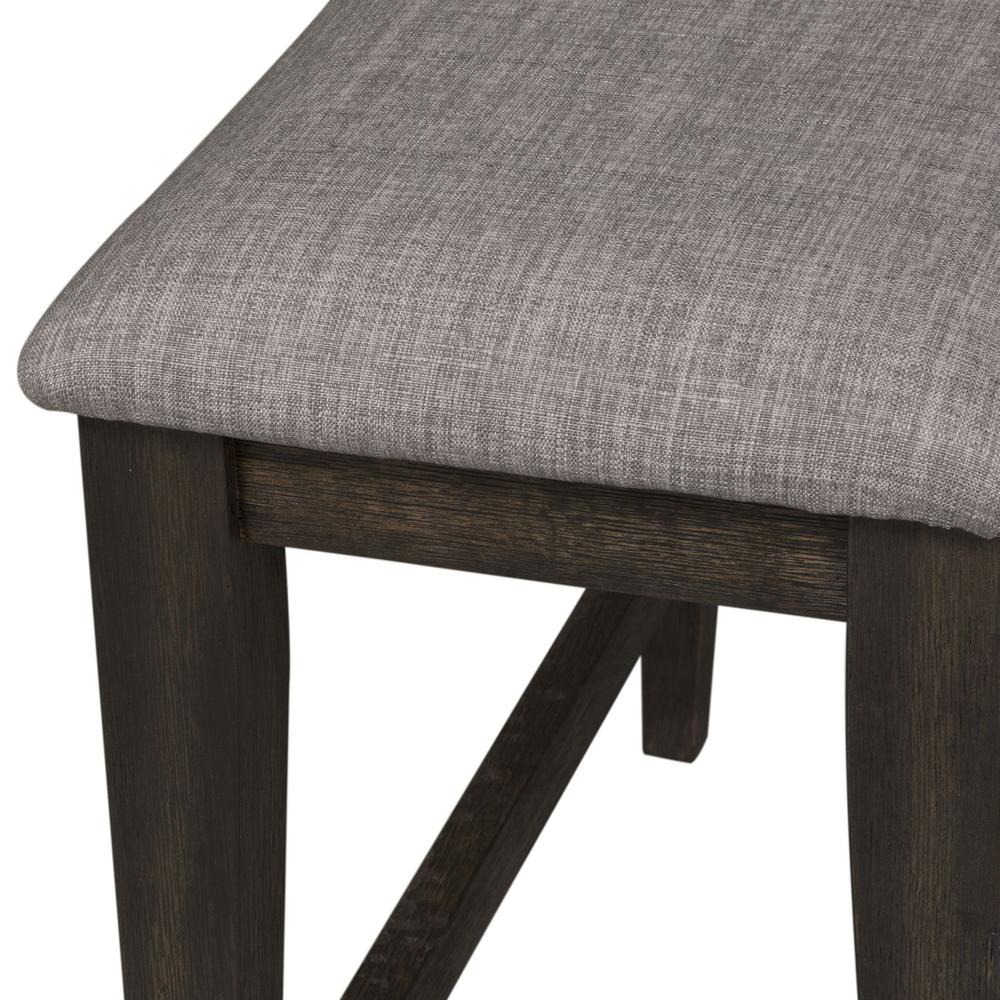 Double Bridge Counter Bench (RTA) in Dark Chestnut