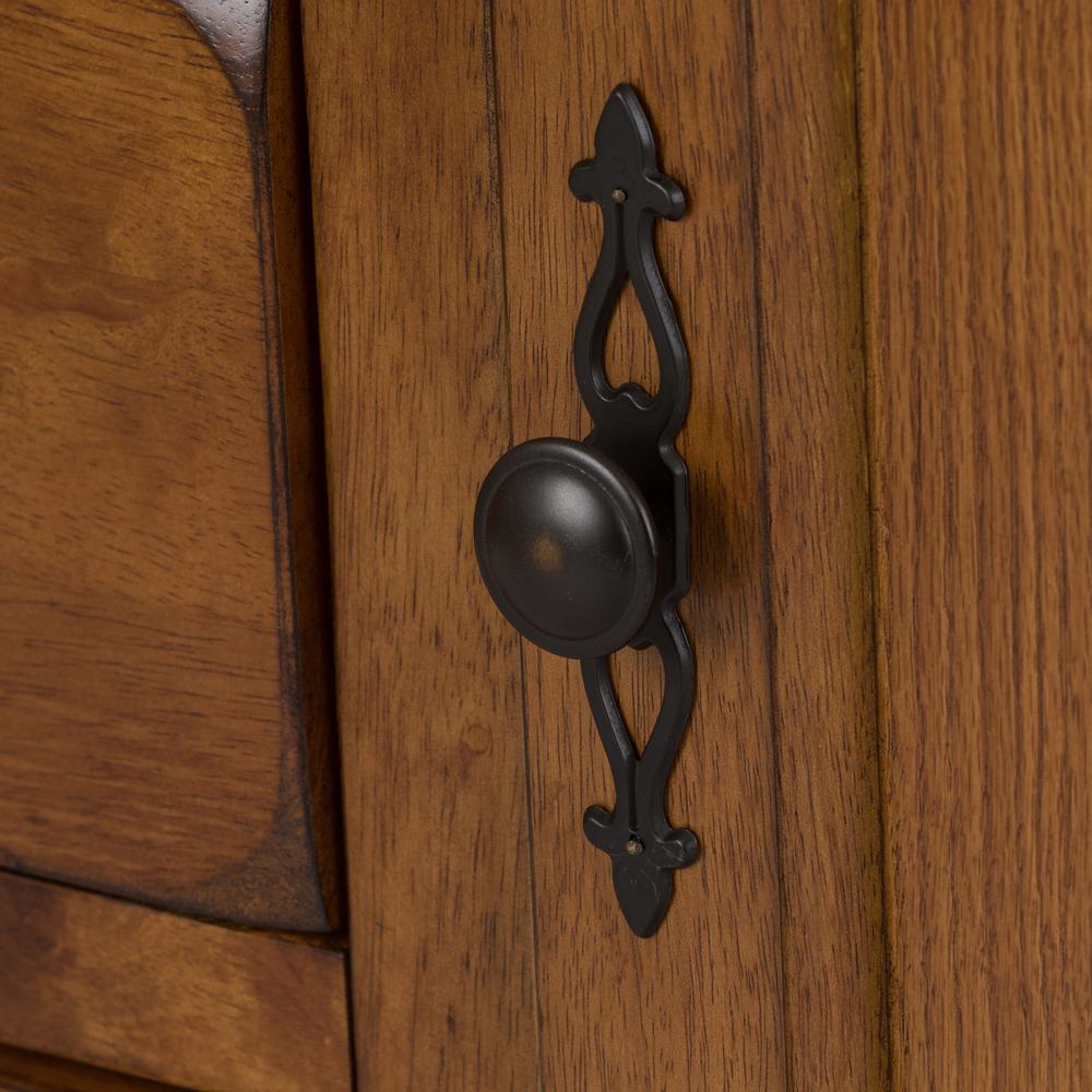 Treasures Buffet - Oak in Rustic Oak