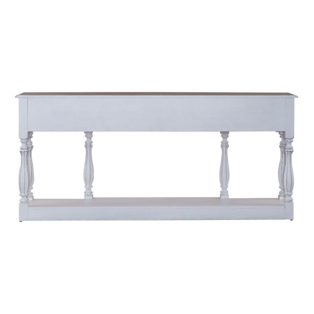 Magnolia Manor 72 Inch Hall Console Table in Antique White