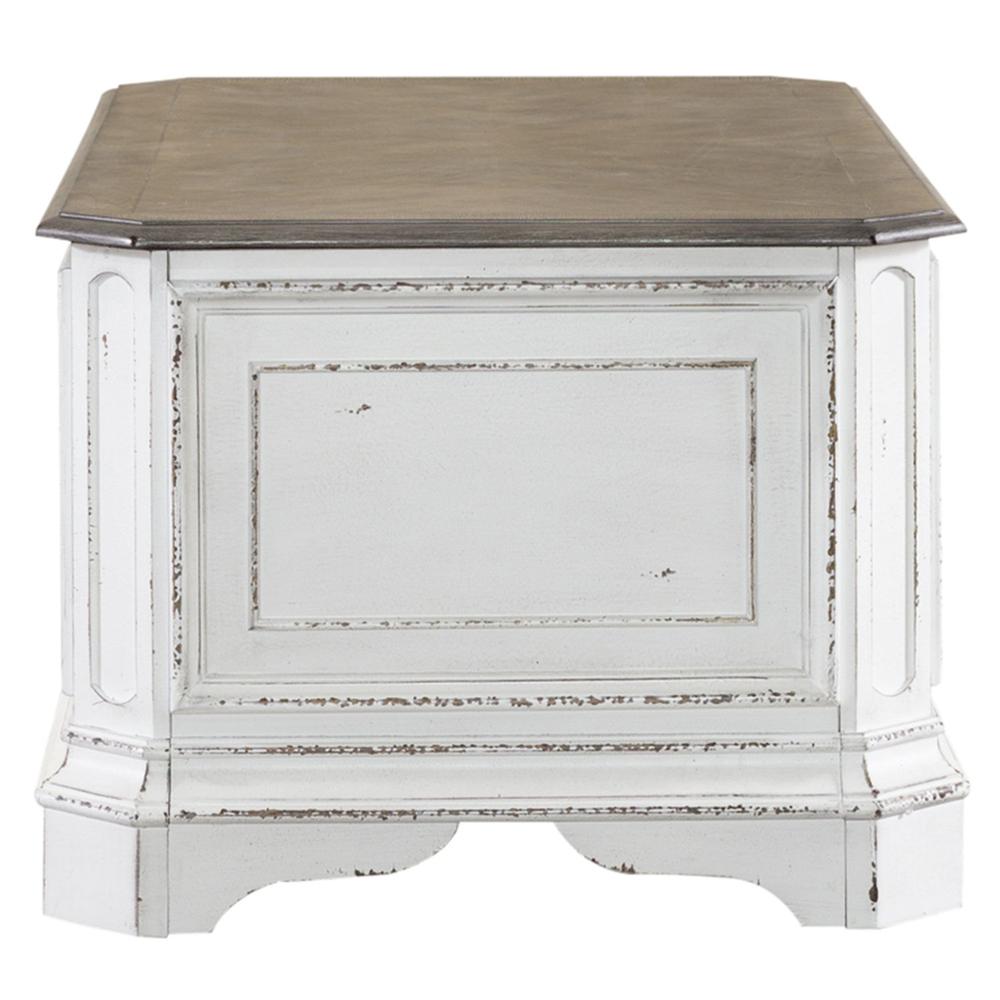 Magnolia Manor Storage Trunk in Antique White