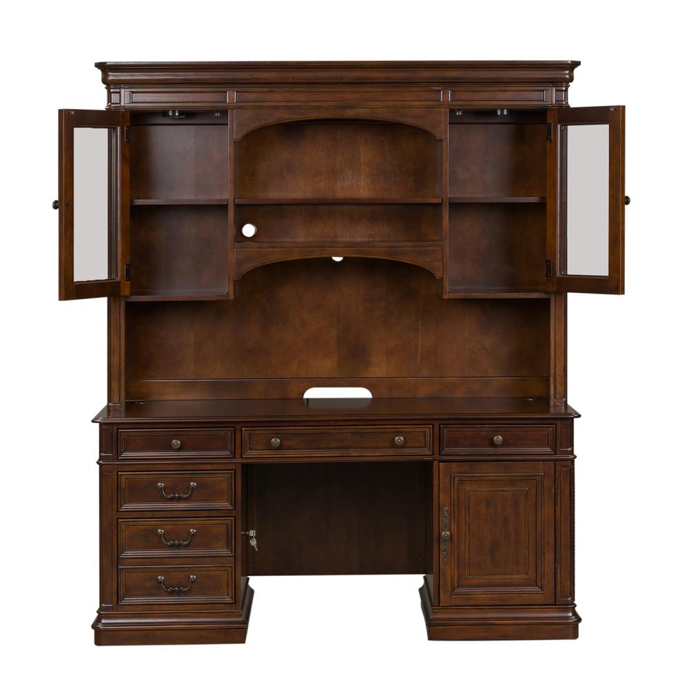 Brayton Manor 5 Piece Jr Executive Set in Cognac