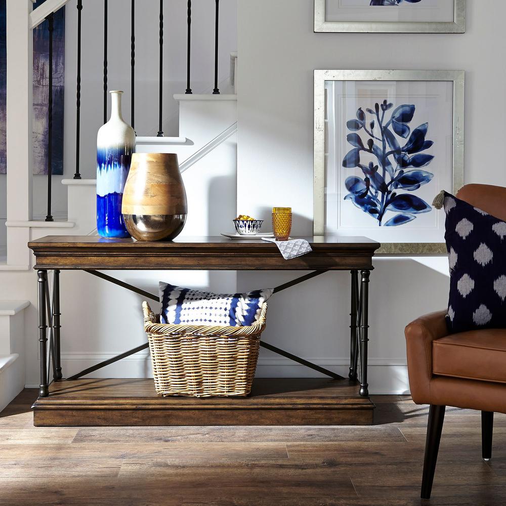 Tribeca Sofa Table in Cordovian Brown
